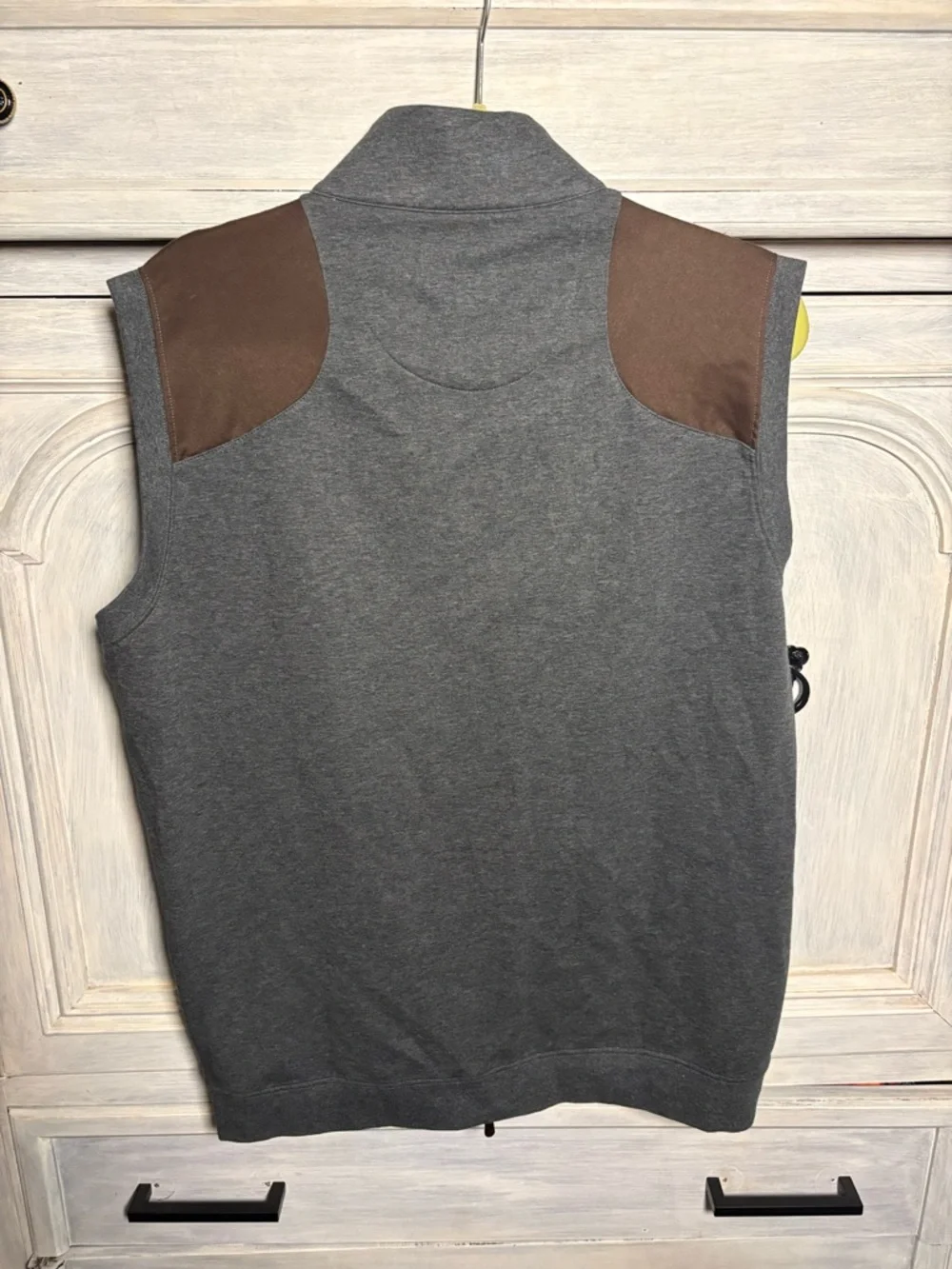Sharp Lad Smallwood Golf Vest Charcoal Grey Preppy‎ Country Club Quiet Luxury